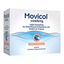 MOVICOL ivásra kész 25 ml-es tasak Orális oldat, 30 db