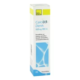 CALCI D3-Denk 1000 mg/880 NE pezsgőtabletta, 20 db