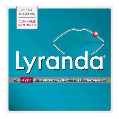 Lyranda rágótabletta, 20 db