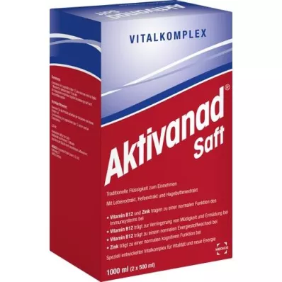 AKTIVANAD gyümölcslé, 2X500 ml