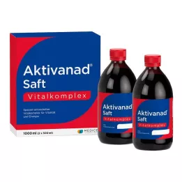 AKTIVANAD gyümölcslé, 2X500 ml