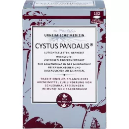 CYSTUS Pandalis cukorkák, 132 db