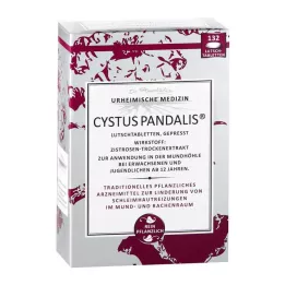 CYSTUS Pandalis cukorkák, 132 db
