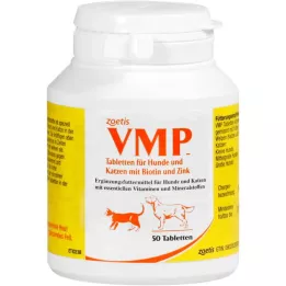 VMP Tabletták kiegészítő eledel kutyának/macskának, 50 db
