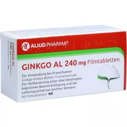 GINKGO AL 240 mg filmtabletta, 60 db
