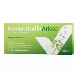 Desloratadine Aristo allergiaellenes 5 mg filmtabletta, 20 db