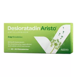 Desloratadine Aristo allergiaellenes 5 mg filmtabletta, 50 db