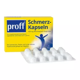 PROFF Fájdalomcsillapító kapszula 400 mg, 20 db