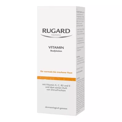 Rugard vitaminos testápoló, 200 ml Rugard vitaminos testápoló, 200 ml