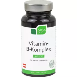 NICAPUR B-vitamin komplex aktivált kapszula, 60 db