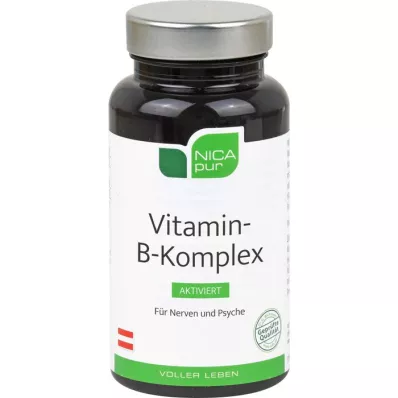 NICAPUR B-vitamin komplex aktivált kapszula, 60 db