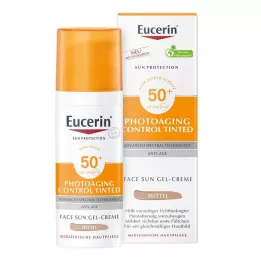 Eucerin Sun CC gél-krém színezett közepes LSF 50 + , 50 ml