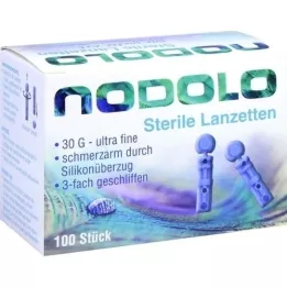 LANZETTEN NODOLO steril 30 G ultra finom, 100 db