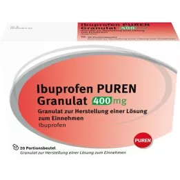 IBUPROFEN PUREN 400 mg-os granulátum beadási oldat készítéséhez, 20 db