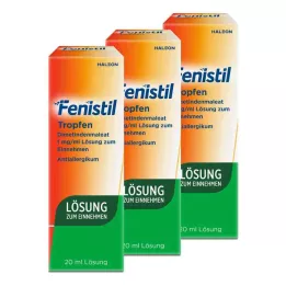 FENISTIL Cseppek, 3X20 ml