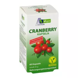 CRANBERRY VEGAN 400 mg-os kapszula, 60 db