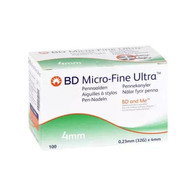 BD Micro-Fine Ultra Pen tűk 0,23x4 mm, 100 db