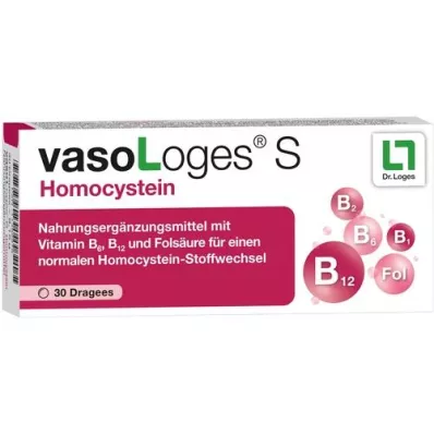 VASOLOGES S homocisztein bevont tabletta, 30 db