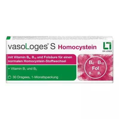VASOLOGES S homocisztein bevont tabletta, 30 db