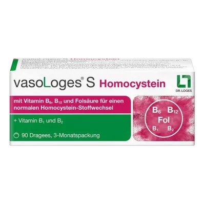 VASOLOGES S homocisztein bevont tabletta, 90 db VASOLOGES S homocisztein bevont tabletta, 90 db