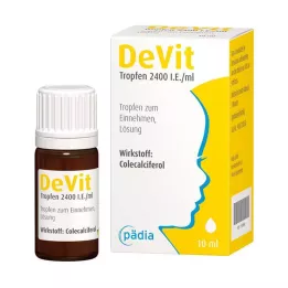 DEVIT Cseppek 2400 I.E./ml Szájon át alkalmazandó cseppek, 10 ml