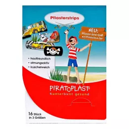 PIRATOPLAST Fiú gipszcsíkok 3 méretben, 16 db