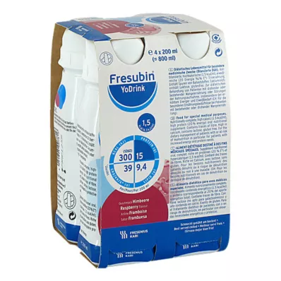 Fresubin Yodrink málna, 4x200 ml