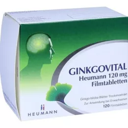 GINKGOVITAL Heumann 120 mg filmtabletta, 120 db