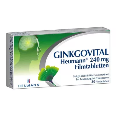 GINKGOVITAL Heumann 240 mg filmtabletta, 30 db