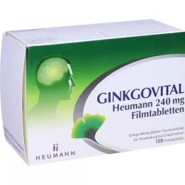 GINKGOVITAL Heumann 240 mg filmtabletta, 120 db