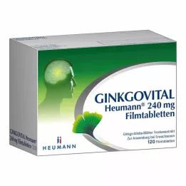 GINKGOVITAL Heumann 240 mg filmtabletta, 120 db