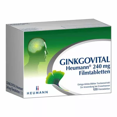 GINKGOVITAL Heumann 240 mg filmtabletta, 120 db