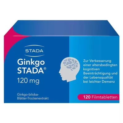 GINKGO STADA 120 mg filmtabletta, 120 db GINKGO STADA 120 mg filmtabletta, 120 db