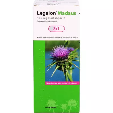 LEGALON Madaus 156 mg kemény kapszula, 120 db