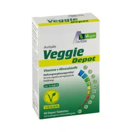 VEGGIE Depot Vitaminok+Ásványi anyagok tabletta, 60 kapszula