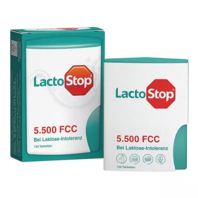 Lactostop 5.500 FCC tabletta kattintásos adagoló, 120 db