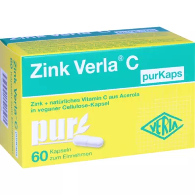 ZINK VERLA C purKaps, 60 kapszula