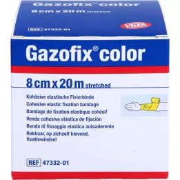 GAZOFIX színes Fixáló kötés összetartó 8 cmx20 m sárga, 1 db