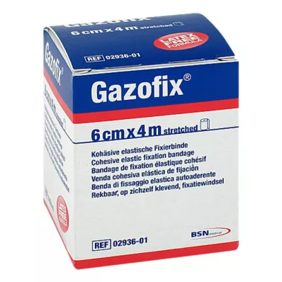Gazofix rögzítő kötszer összetartó 6 cmx4 m, 1 db