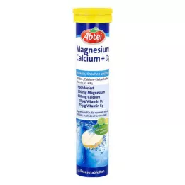 ABTEI Magnézium Kalcium+D3 pezsgőtabletta, 15 db