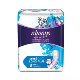 ALWAYS diszkrét inkontinencia betét long plus, 8 db