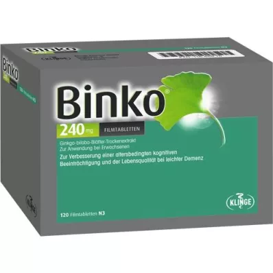 BINKO 240 mg filmtabletta, 120 db