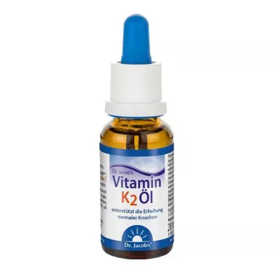 K2-vitamin olaj Dr. Jacob`s cseppek, 20 ml K2-vitamin olaj Dr. Jacob`s cseppek, 20 ml