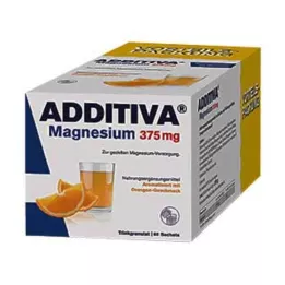 ADDITIVA Magnézium 375 mg tasak, 60 db