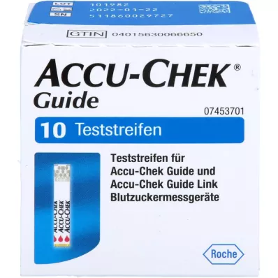 ACCU-CHEK Útmutató tesztcsíkok, 1X10 db