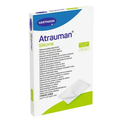 ATRAUMAN 7,5x10 cm-es szilikon steril borogatás, 10 db