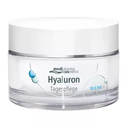 Hialuronos nappali ápoló gazdag krém LSF 15, 50 ml