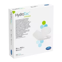 HYDROTAC homorú habszivacs kötszer 18x18,5 cm, 10 db