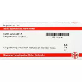 HEPAR SULFURIS D 12 ampulla, 8X1 ml