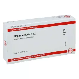 HEPAR SULFURIS D 12 ampulla, 8X1 ml